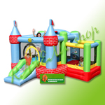    "Castle Bouncer With Farmyard Ballpit"