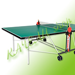 Теннисный стол для помещения Donic Indoor Roller FUN зеленый